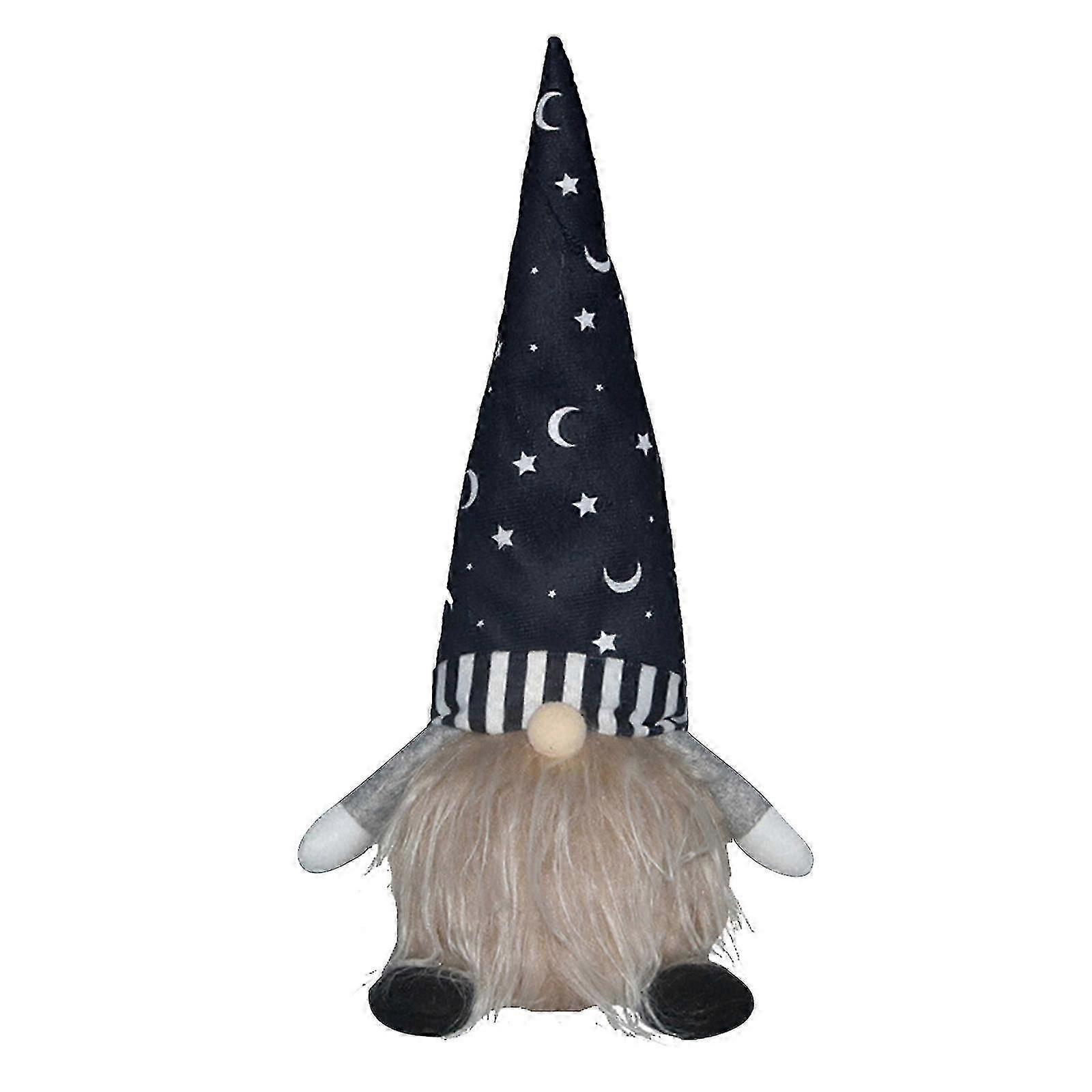 For Helloween - Faceless Dwarf Gnome Plush Doll Ornament for Holiday Decoration