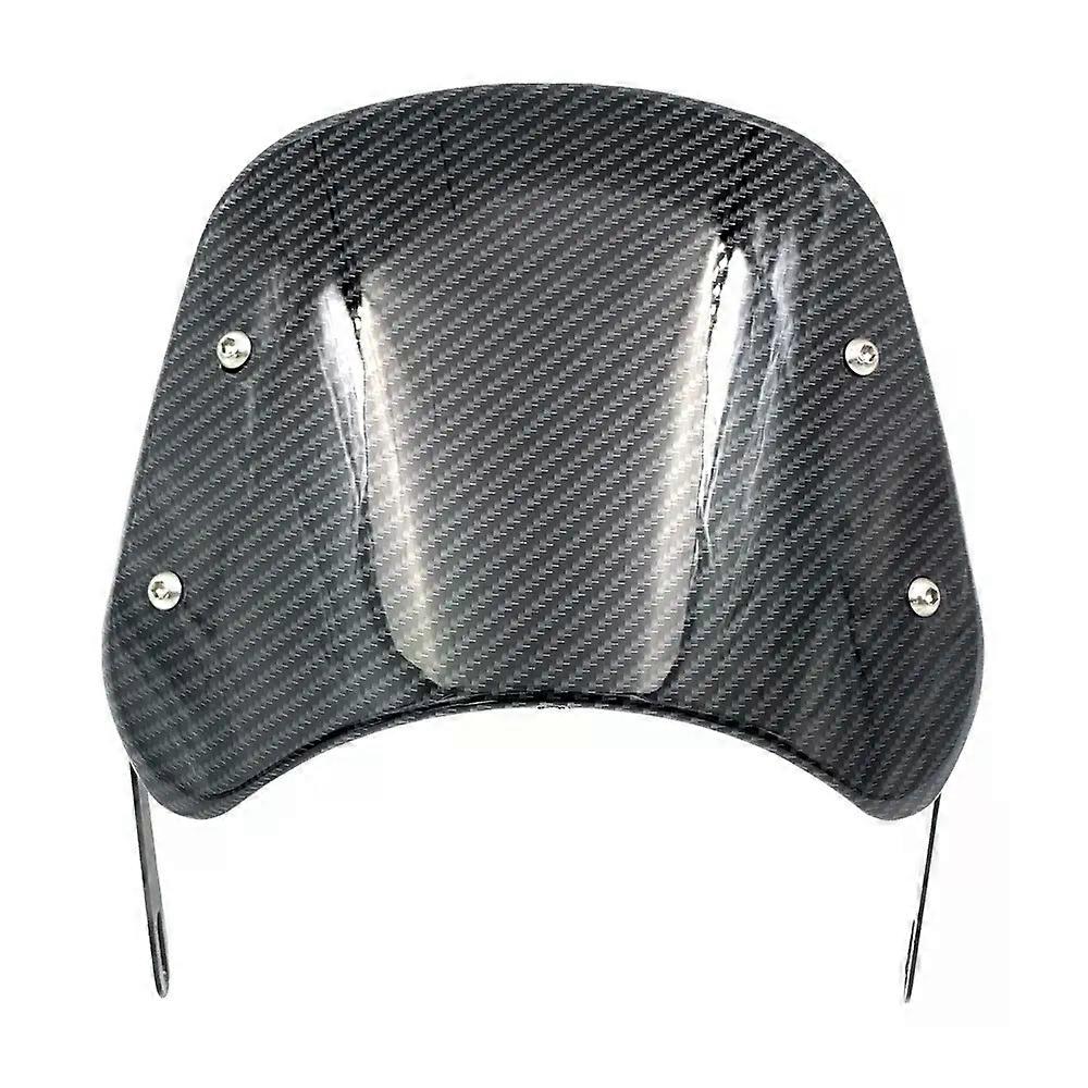 Universal Retro Headlight Windscreen Wind Deflector Fairing Instrument Visor compatible for    Cafe Racer MAXP