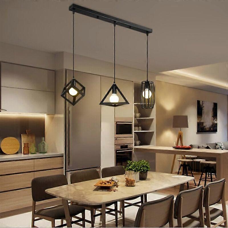 Triangle-Shaped Retro Vintage Industrial Ceiling Light