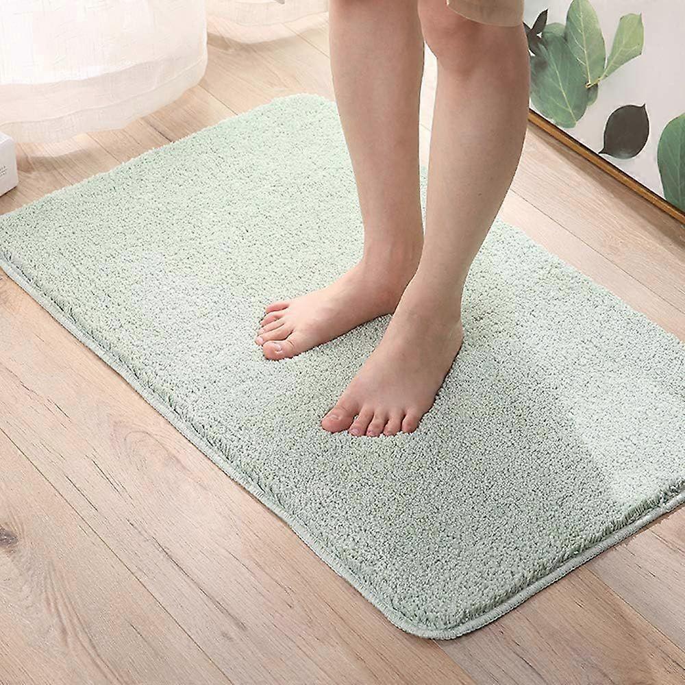 Comfortable Bath Mat Microfiber Bath Mat Non-Slip Bath Mat Absorbent Bathroom Mat