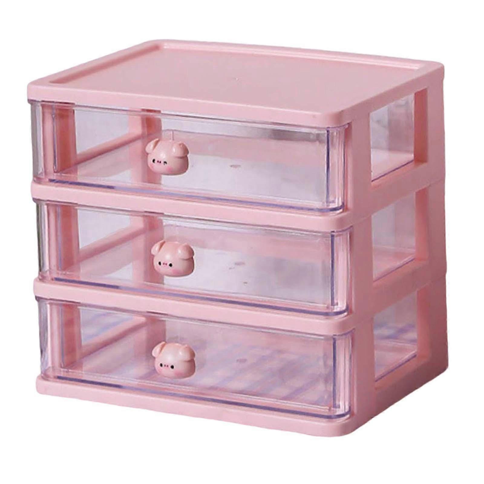 Desktop Drawer Organizer Compartments Tidy Makeup Holder Stackable Savce Space