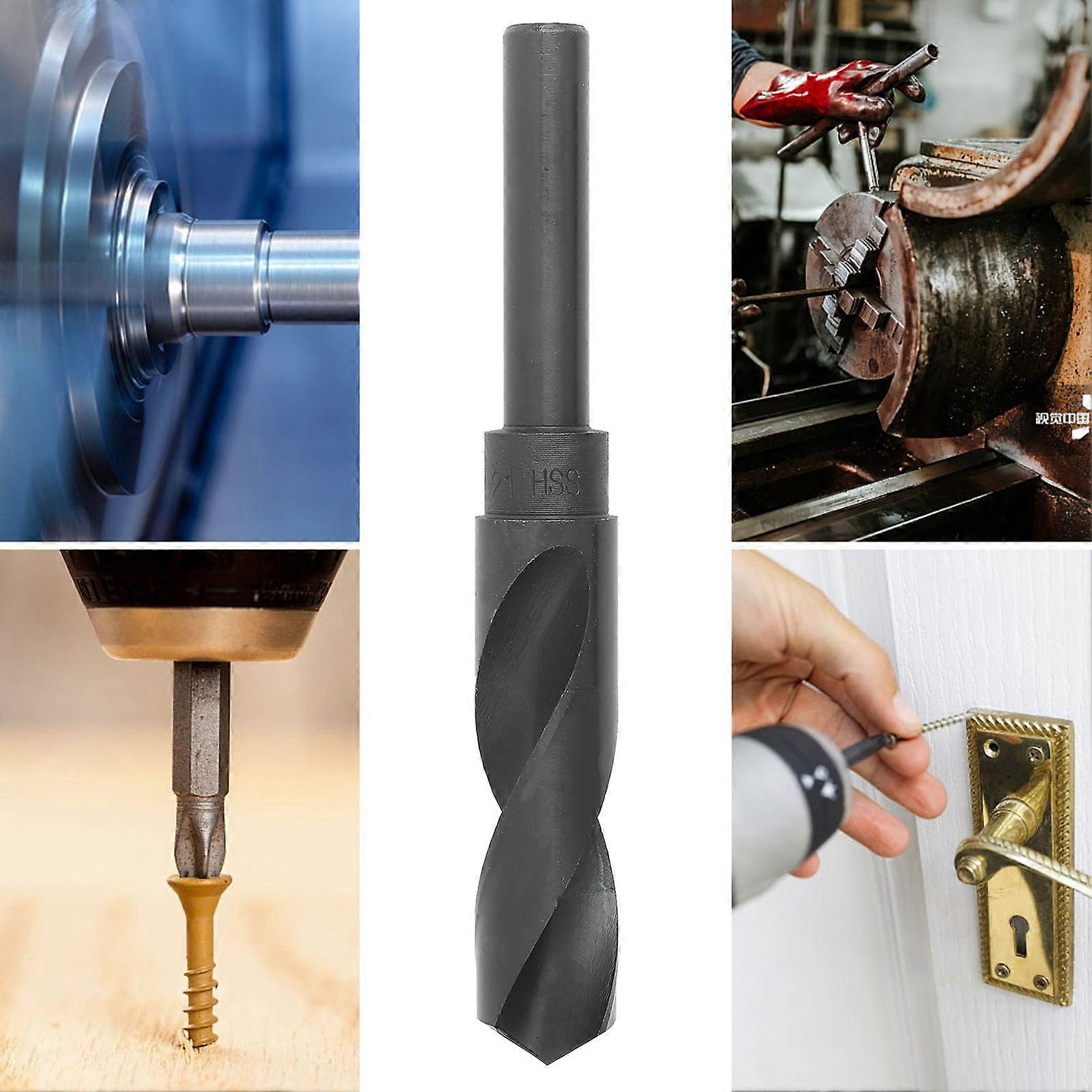 1/2in Dia Reduced Shank HSS <span class="ui-risk_flag3"><span class="ui-risk_flag3"><span class="ui-risk_flag3">Twist</span></span></span> Drill Bit 