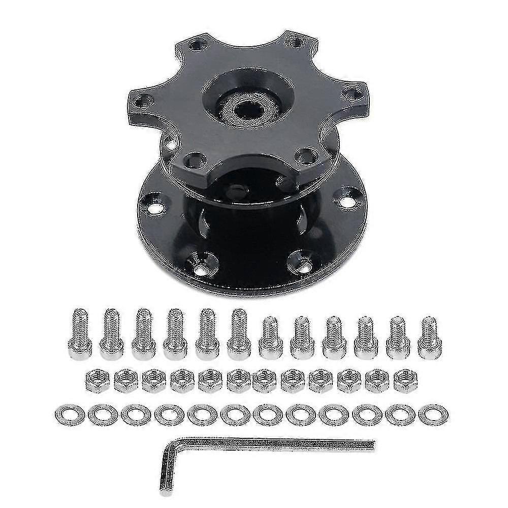 Universal Quick Release Steering Wheel Hub Adapter for Race Car Snap Off