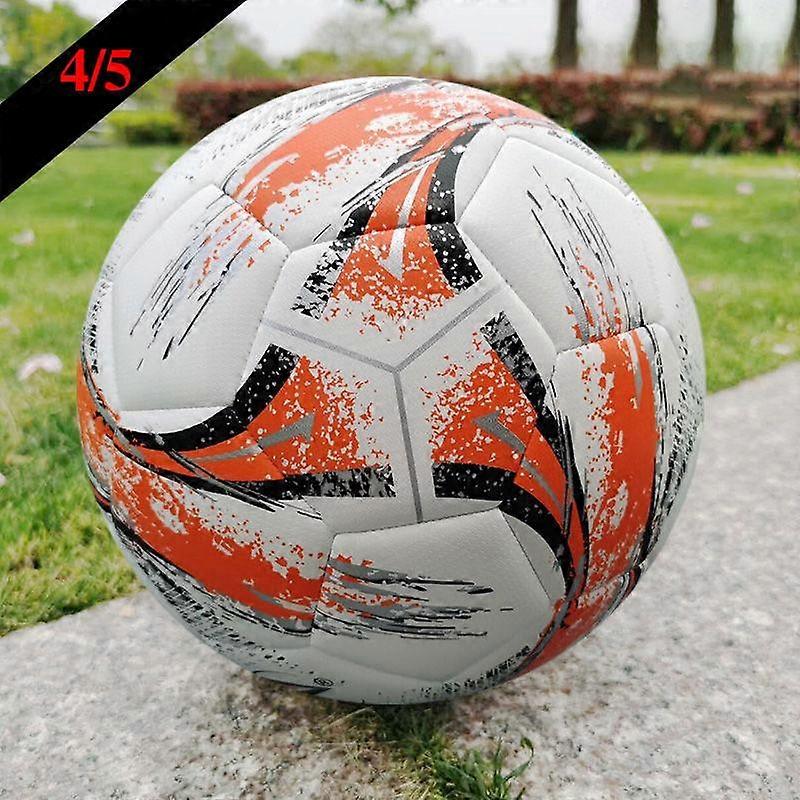 Size 4/5 Triangle Cyclone Soccer Ball Explosion-proof Soccer PU Leather Wearable Football Competition Ball