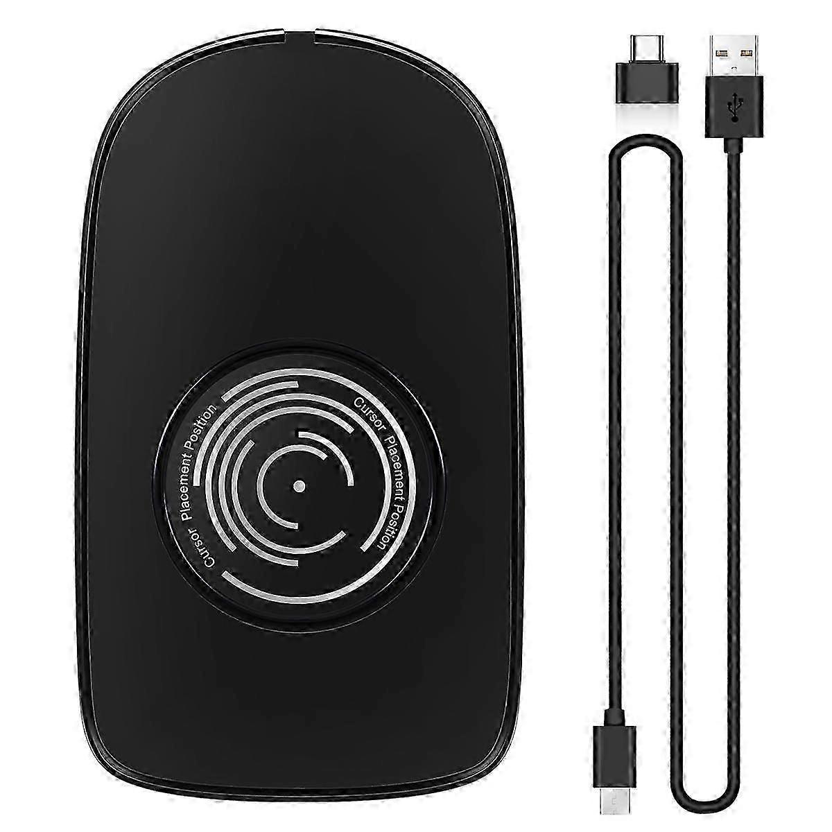 Mouse Jiggler USB Mouse Mover Mouse Movement Simulator with ON/OFF Switch for Computer Awakening, Keeps PC Active jn