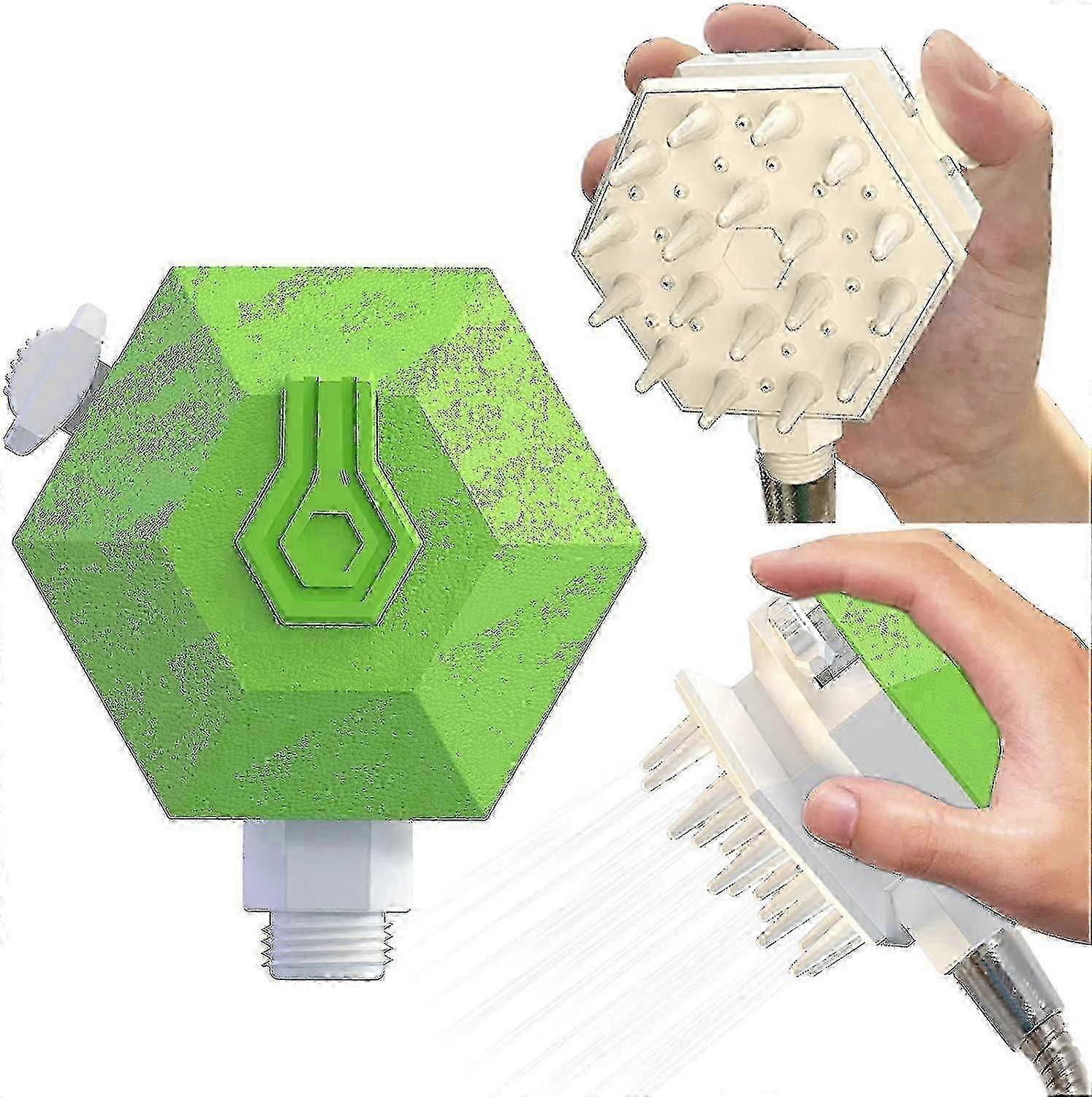 Dog Bath Brush - Pet Shower Shower Sprayer & Scrubber Tool