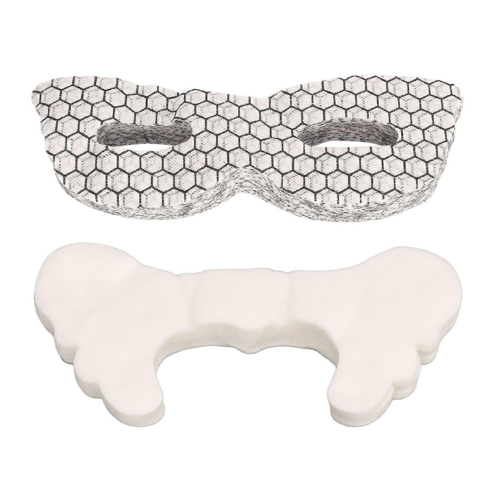 100pcs Silk Butterfly Shaped Cheek Mask Paper 100pcs Soft Thin Graphene Eye Mask Paper for Wet Compress