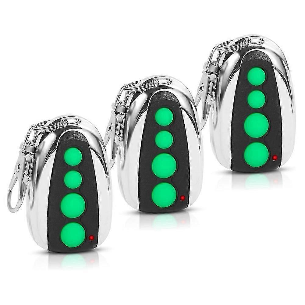 3Pcs M12 Remote Control Transmitter 433.92MHz ,4-Button compatible Automatic Swing Sliding Gate,compatible High quality 94