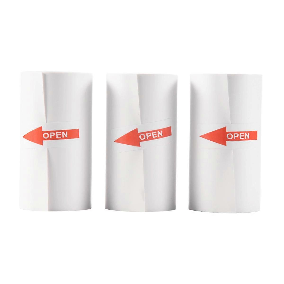 3 Rolls Printable Paper Thermal Paper 57X30mm for P1 P2