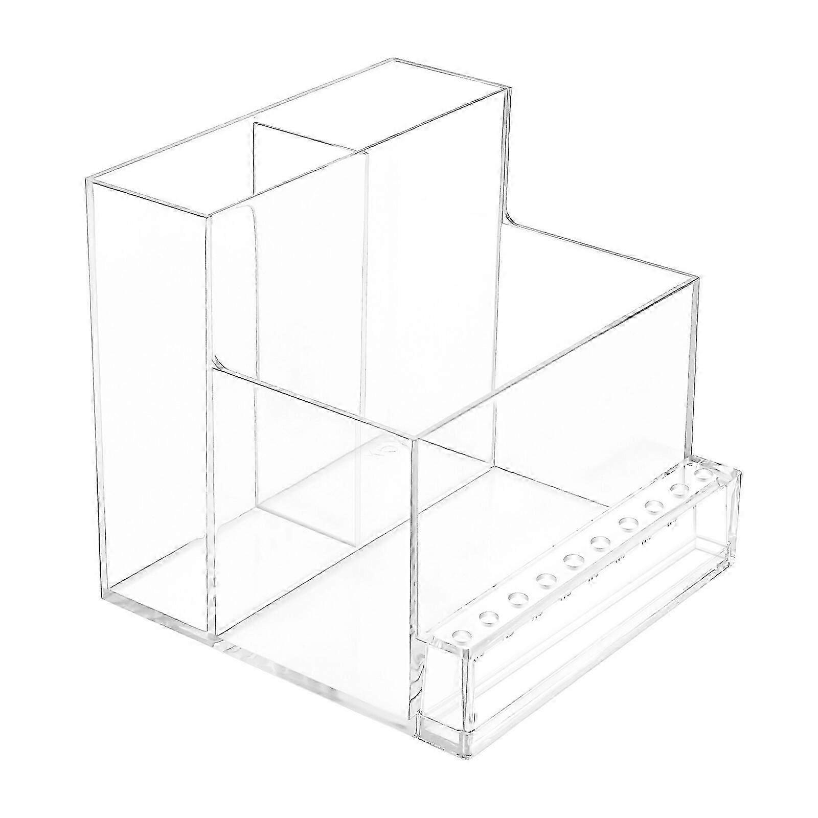 Nail Drill Bits Holder Stand Display Organizer Manicure Tools Storage Box