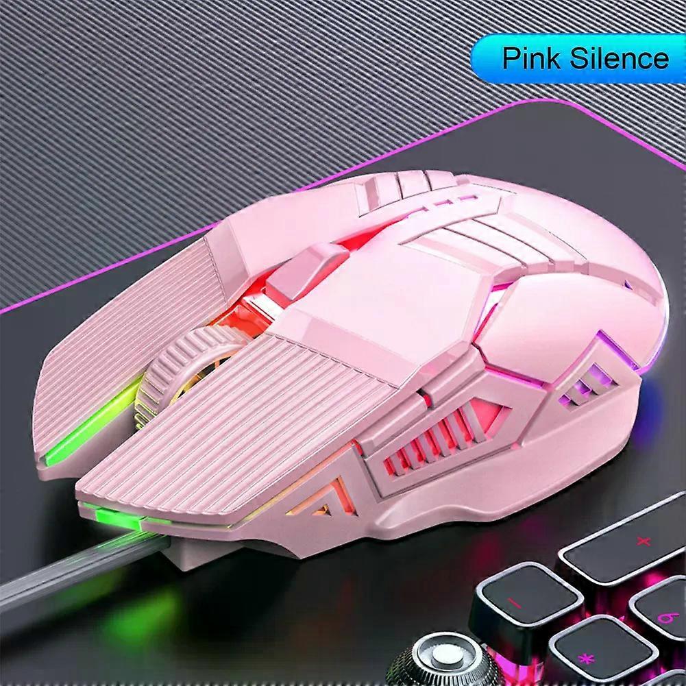 3200DPI Ergonomic Wired Gaming Mouse USB Computer Mouse Gaming RGB Backlit Gamer Mouse 6 Button LED Silent Mice for PC Laptop