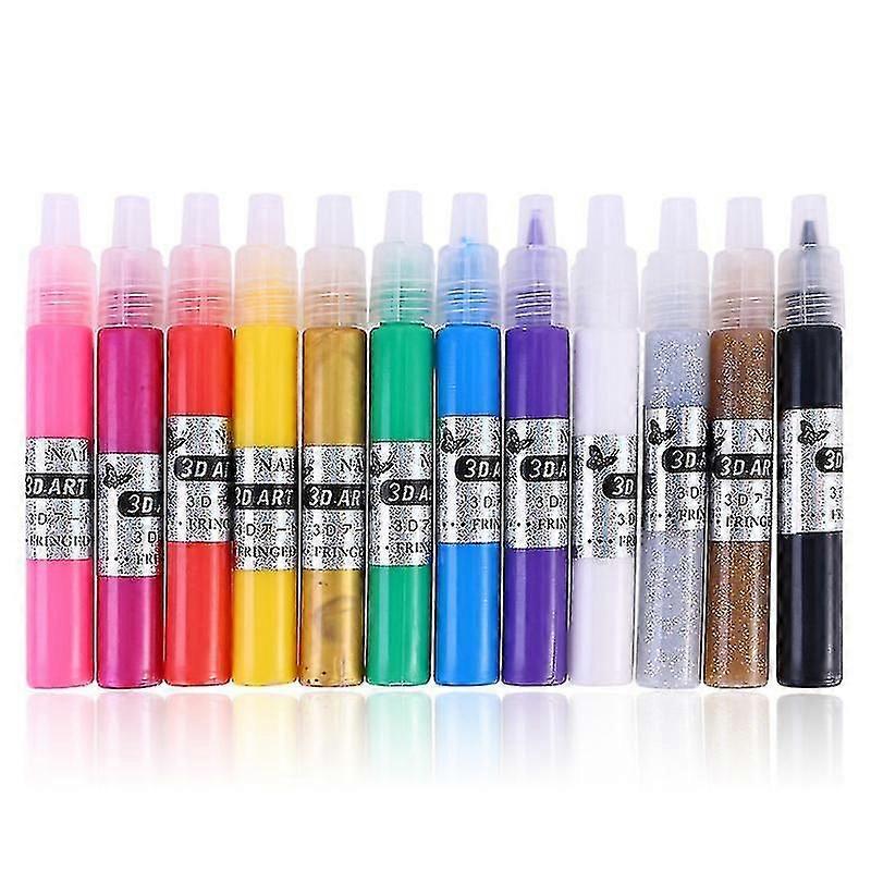 Acrylic Gel 3d Art Brushes