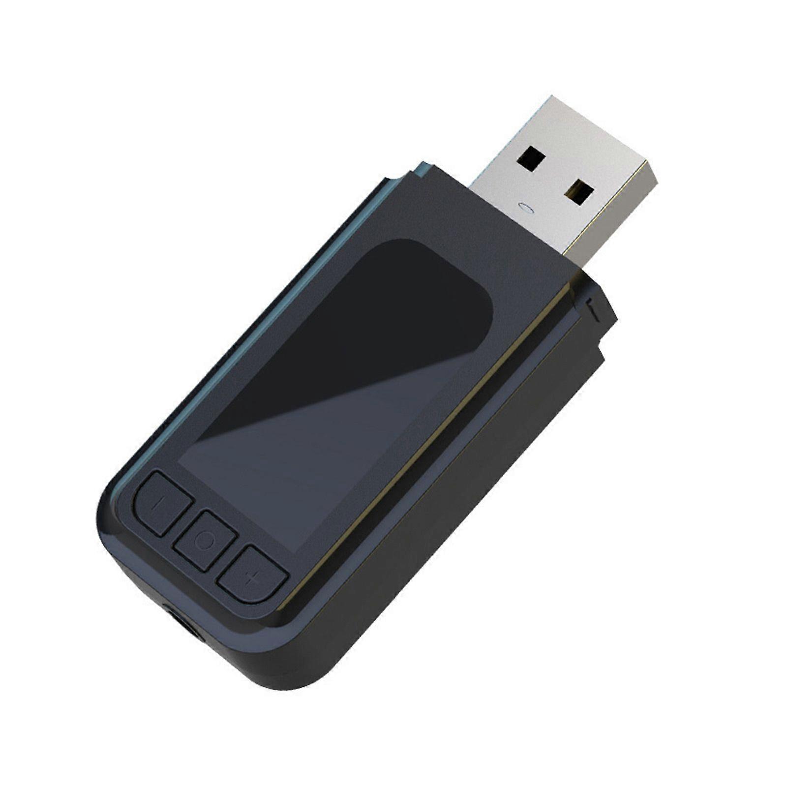 Bluetooth-kompatibler 5.0 USB 3,5-mm-Audiosender-Empfänger-Wireless-Adapter