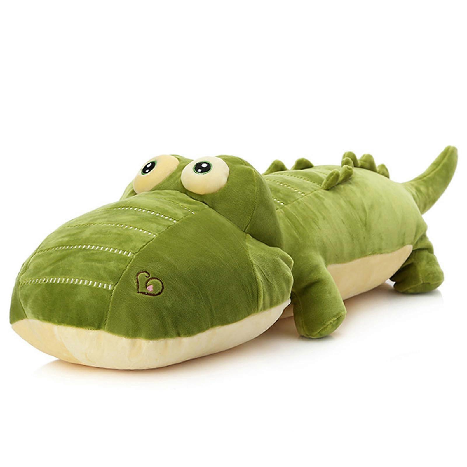 Soft Crocodile Hugging Pillow 25.6 Inches Plush Cushion For Christmas Gift Huggable Crocodile Toy