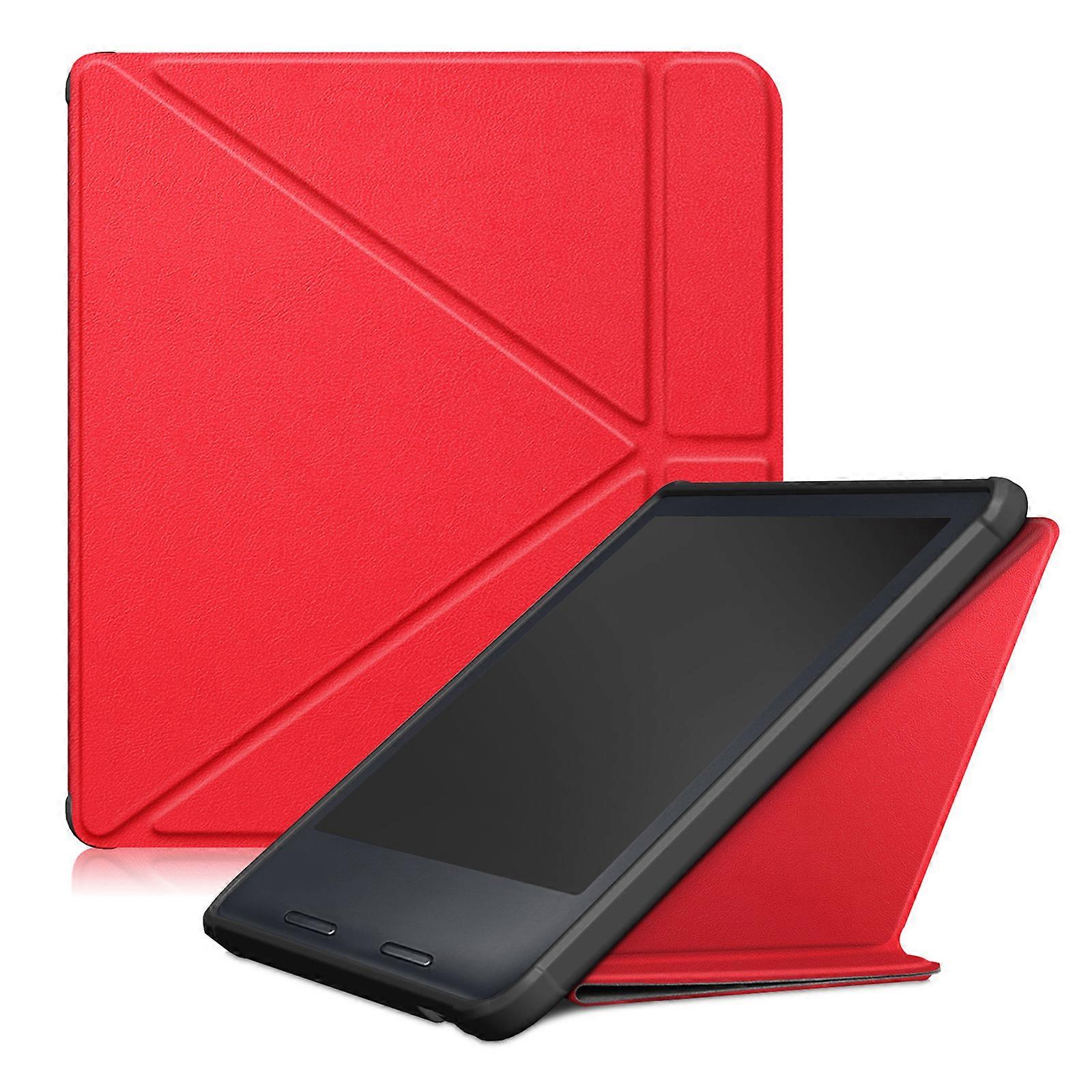 Leather Case Foldable Holder for Libra 2 2021 (7 Inch) Tablets Protective Case Folding Protector Stylish Automatic Sleep