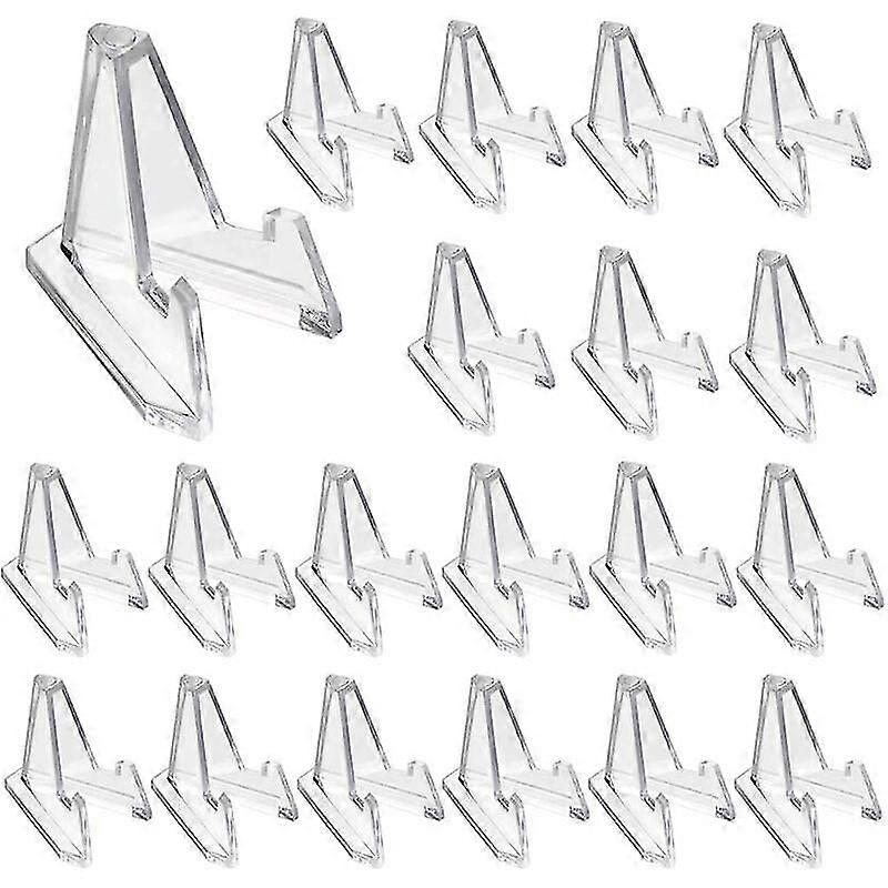 20st Mynthållare Displayställ, Myntstafflier Medaljmärkessamling Mynthylla, Akryltelefonhållare 2