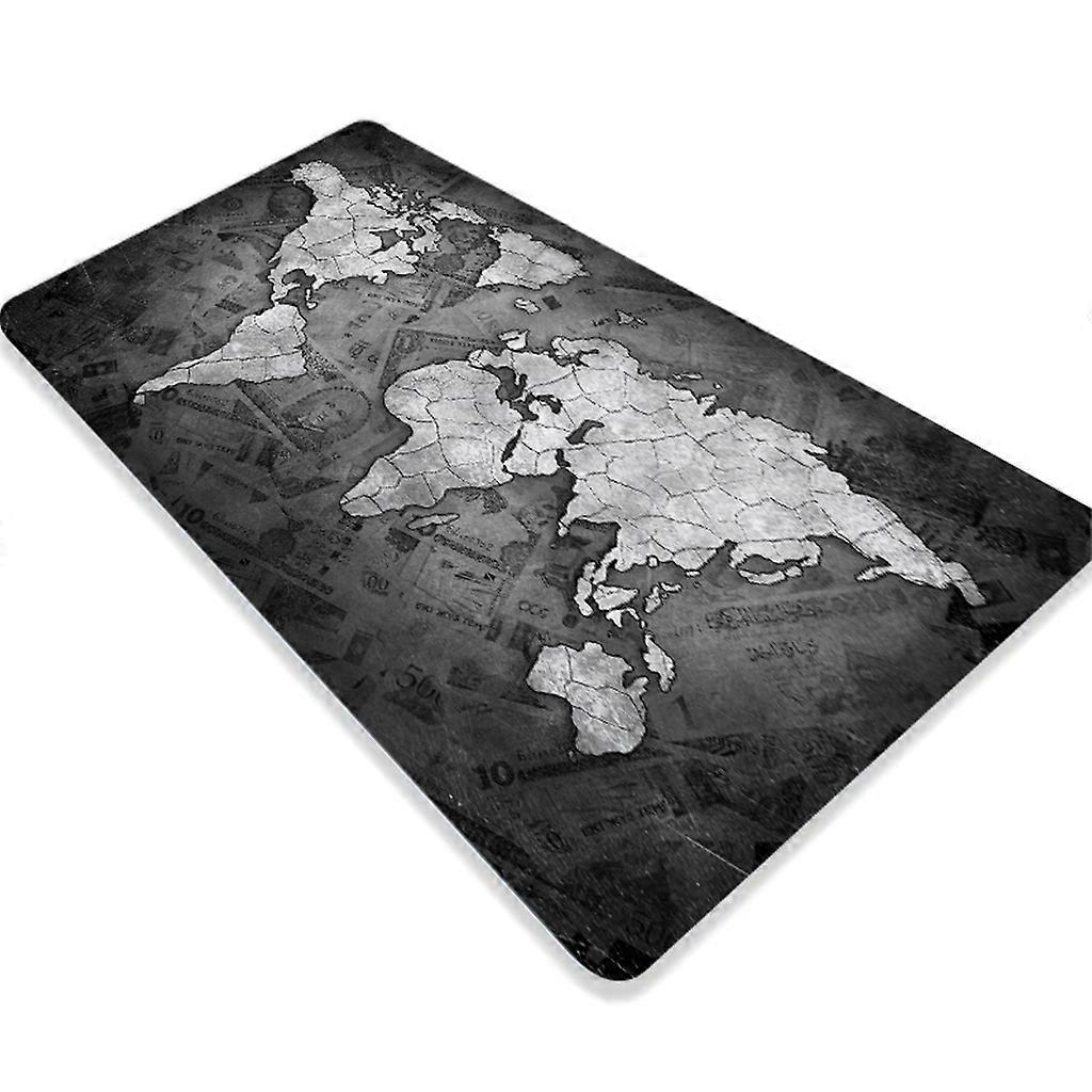 Desk Pad Long Computer Keyboard Mouse Mat Mousepad with Non-Slip Base Large Gaming Mouse Pad for Home Office Work