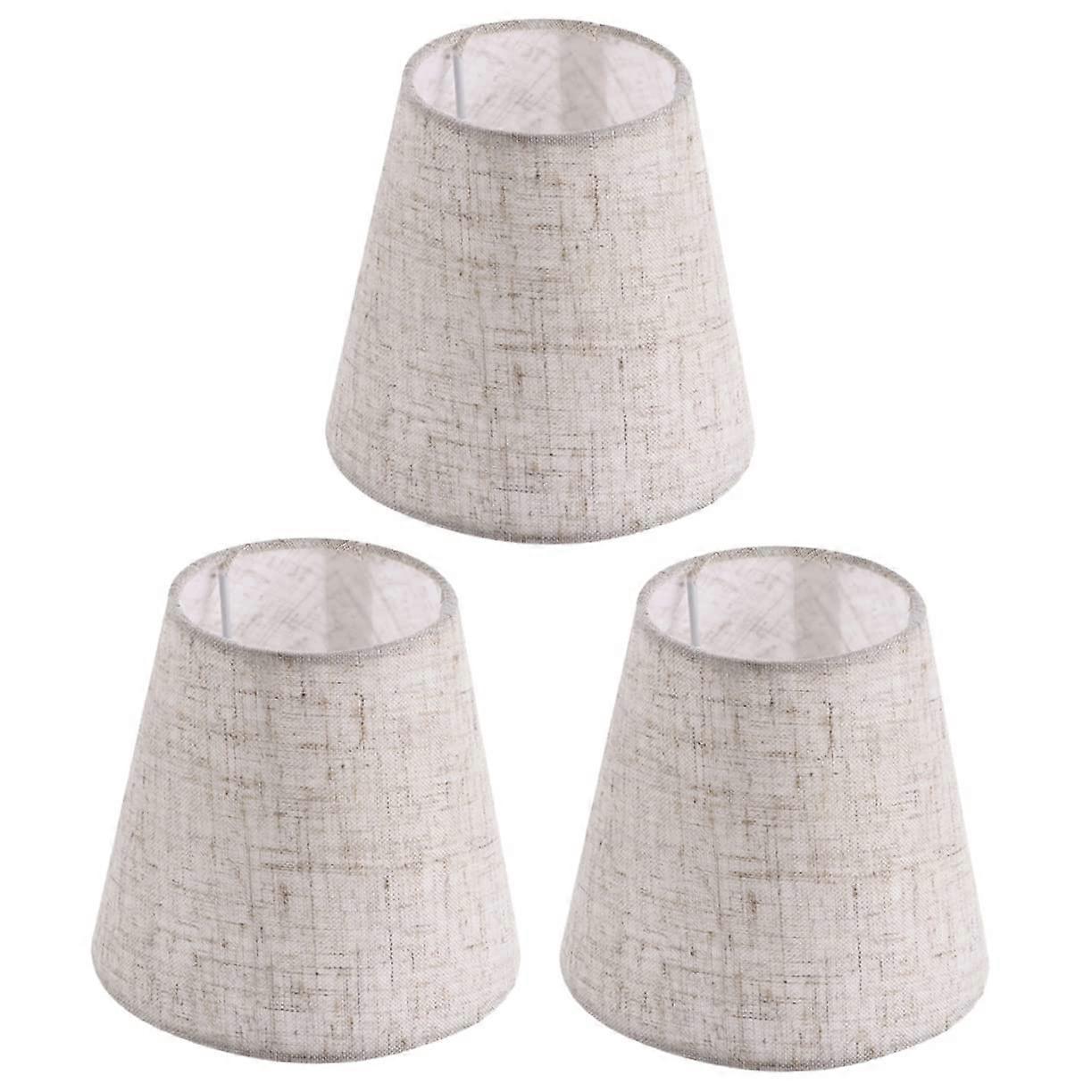 Cotton Lamp Shade Replacement for Home Decor, Light Covers, No Glue Needed, Fits Standard Fixtures, Stylish and Functional