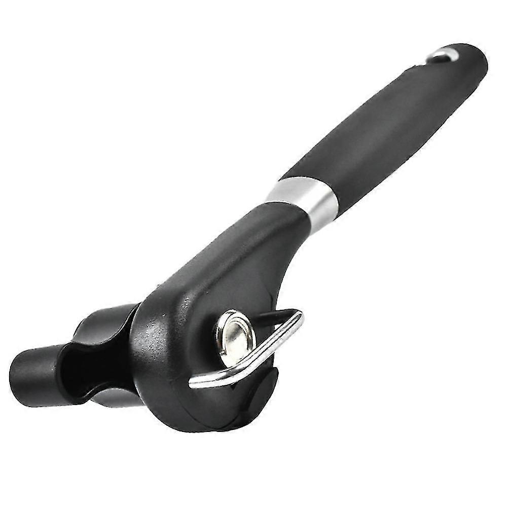 Can Opener Smooth Edge Manual, Can Opener Handheld, No Sharp Edges With Soft Grips, Food Grade Stainless Steel Cutting Can Opener, Professional Ergono