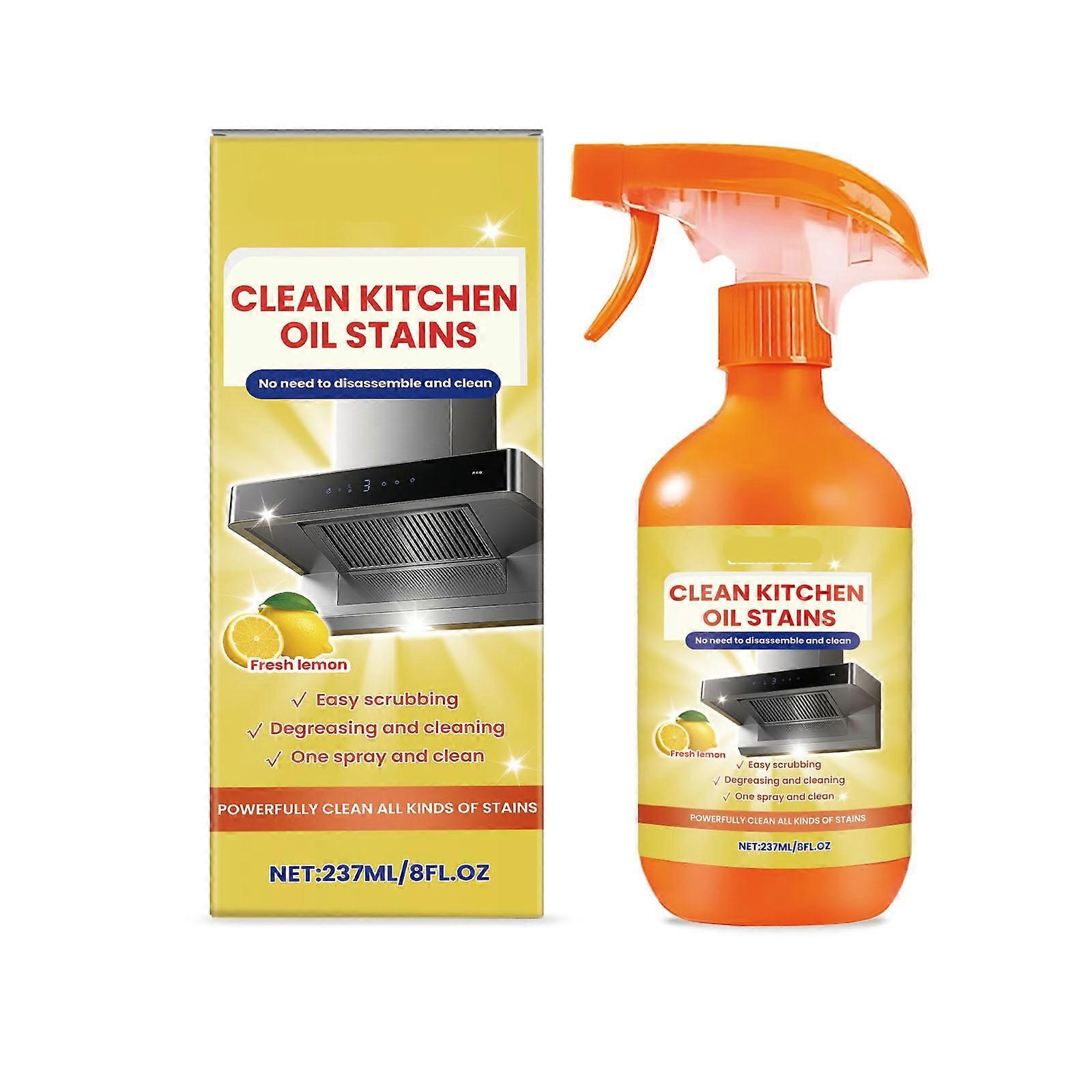 Powerfully Dissolves Stubborn Oil Stains And Stickys Dirt In The Kitchen. Spray Evenly To Cover And Easily Clean Deep Into The Gaps. 237ml