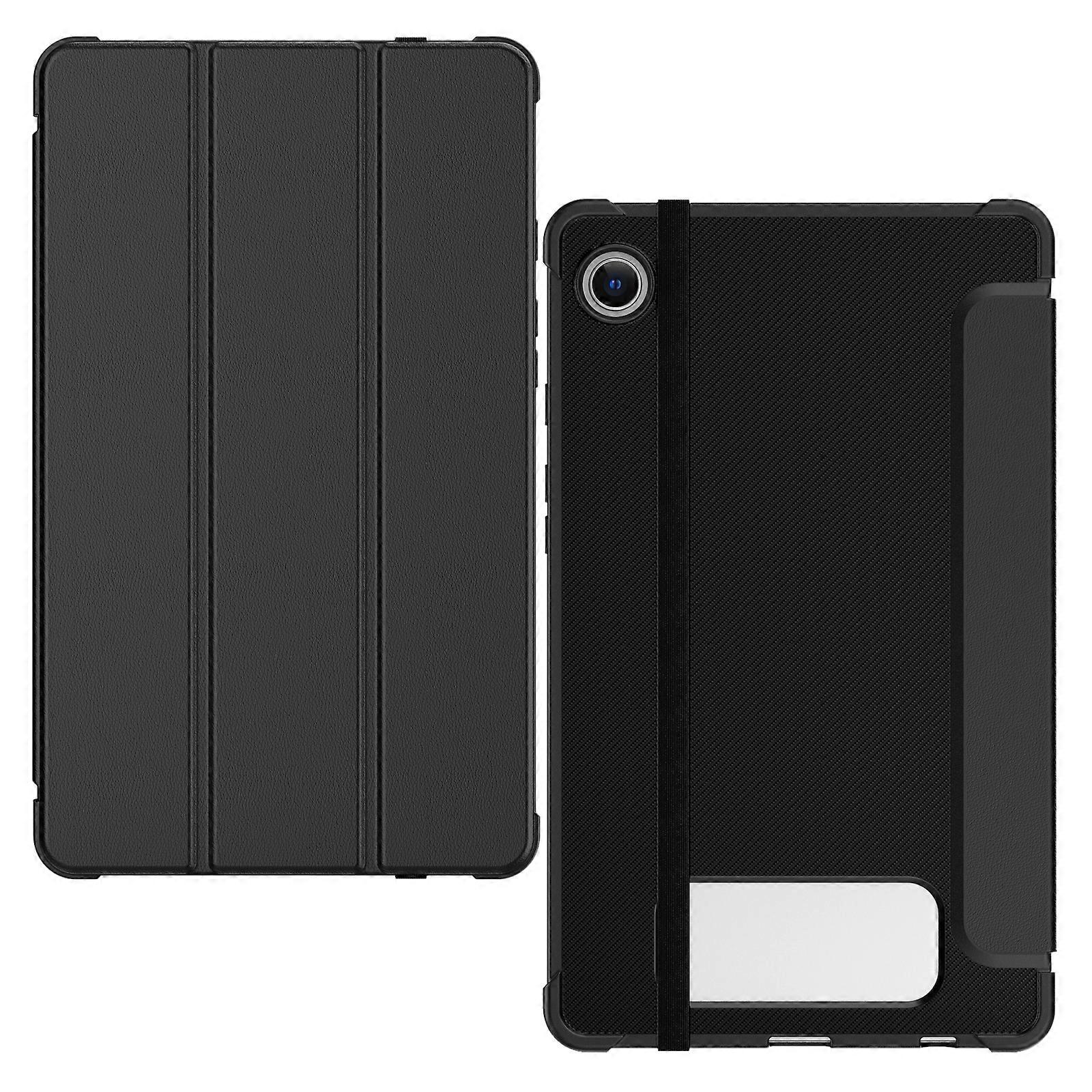 Carbon Fiber Leather Smart Tablet Case