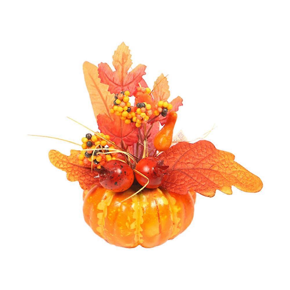 Halloween Artificial Pumpkin Decorations Realistic Pumpkin Decoration