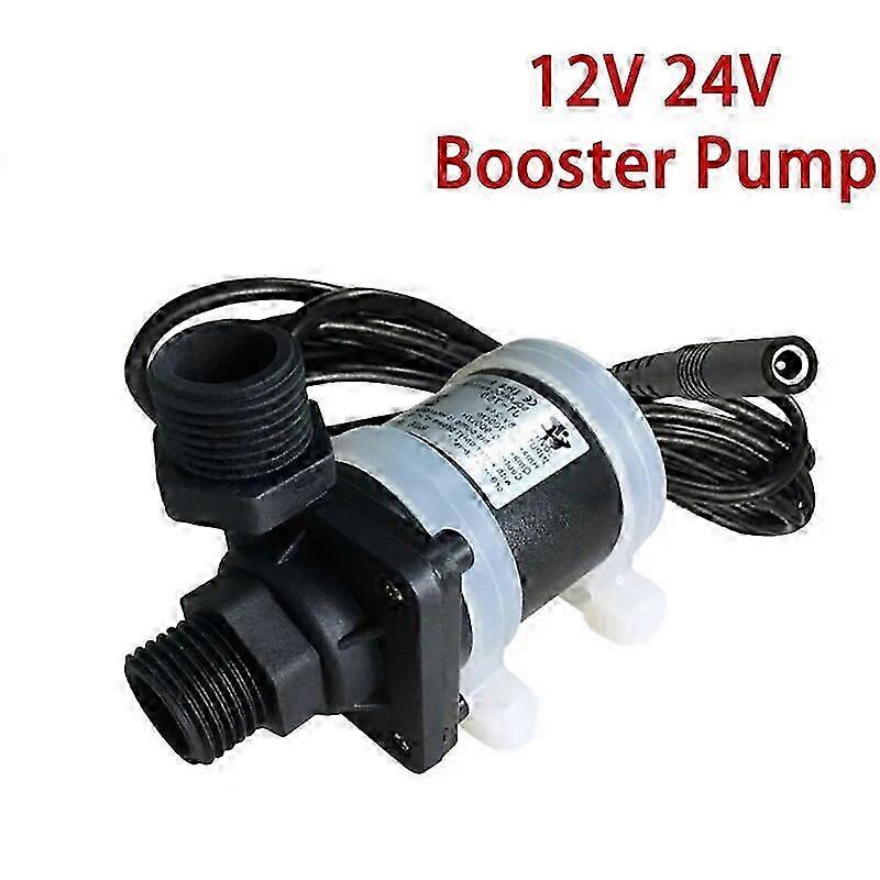 Silent Brushless DC Water Pump for 4-Point Threaded Solar Water Heater Floor Heating and Shower Boost