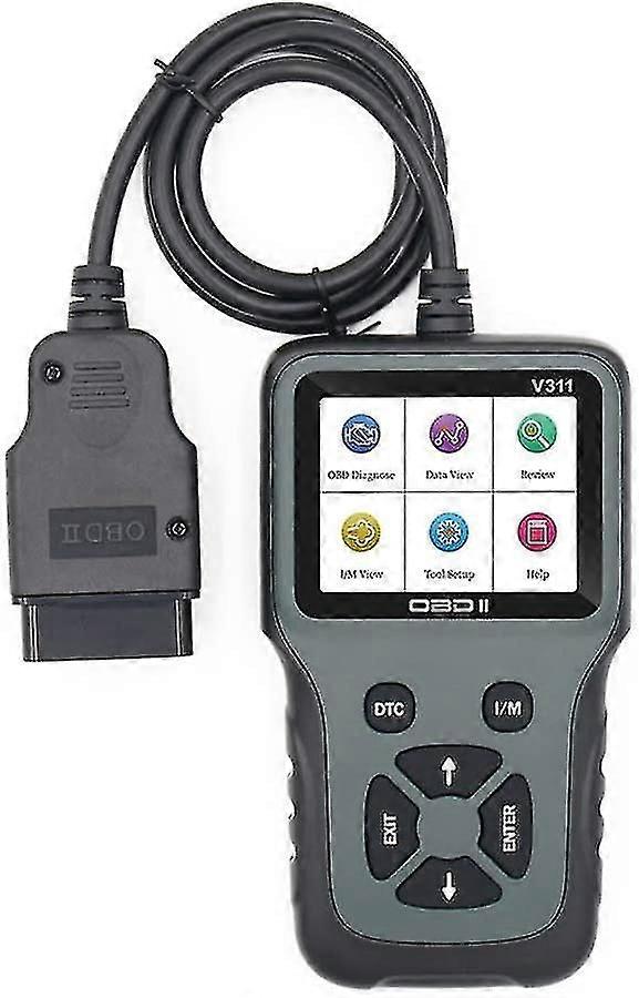 Universal Car Diagnostic Tool English Support Obdii Car Engine Error Code Reading And Clearing