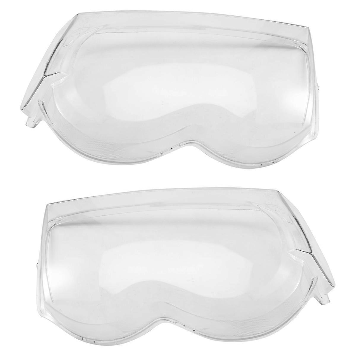 Transparent Lampshade Headlamp Cover Lamp Shade Headlight Shell Lens for Grand 2007-2010