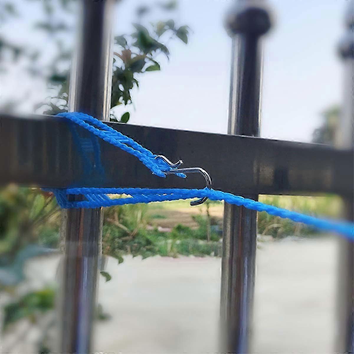 المهنية 10 متر سميكة المحمولة Windproof حبل الغسيل