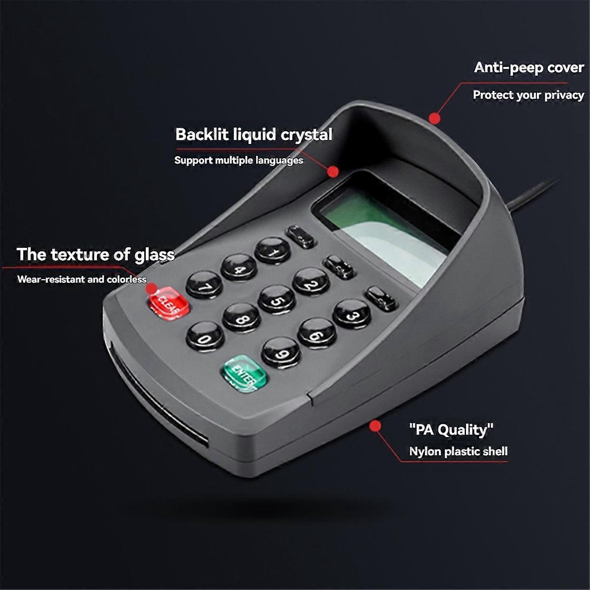 USB Numeric Password Keypad Programmable Encryption Pin Pad