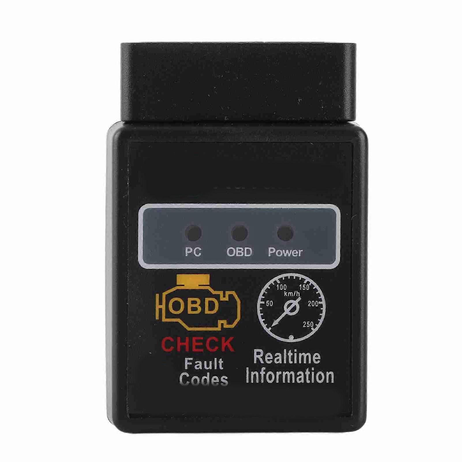 Code Reader Scan Tool HH OBD V2.1 BT Fault Code Reading Fuel Pressure Detection OBD2 Scanner for Car
