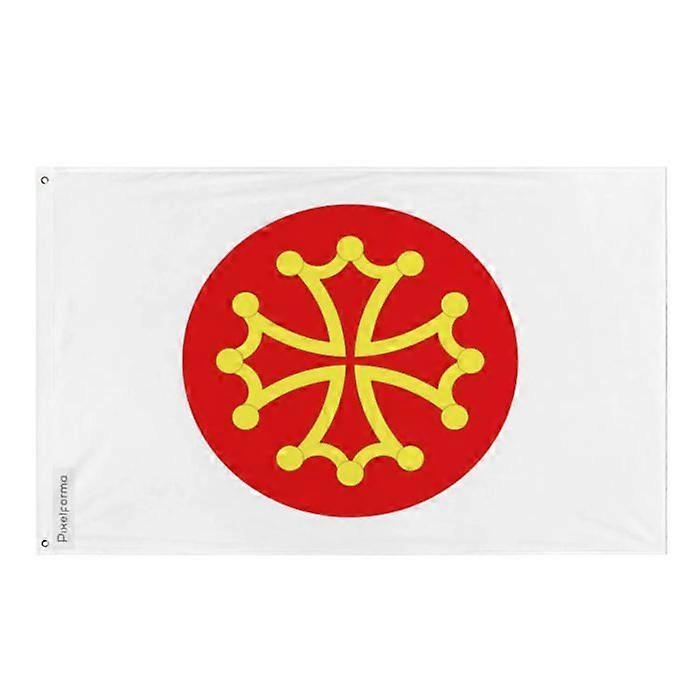 Hérault Flag – 60 x 90 cm – Polyester – Iron Eyelets – Durable