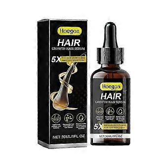 Hoegoa Growth Hair Serum, Prevent The Loss Of Solid Hair Nourish Thick Hair Scalp Care Dense Hair Ca
