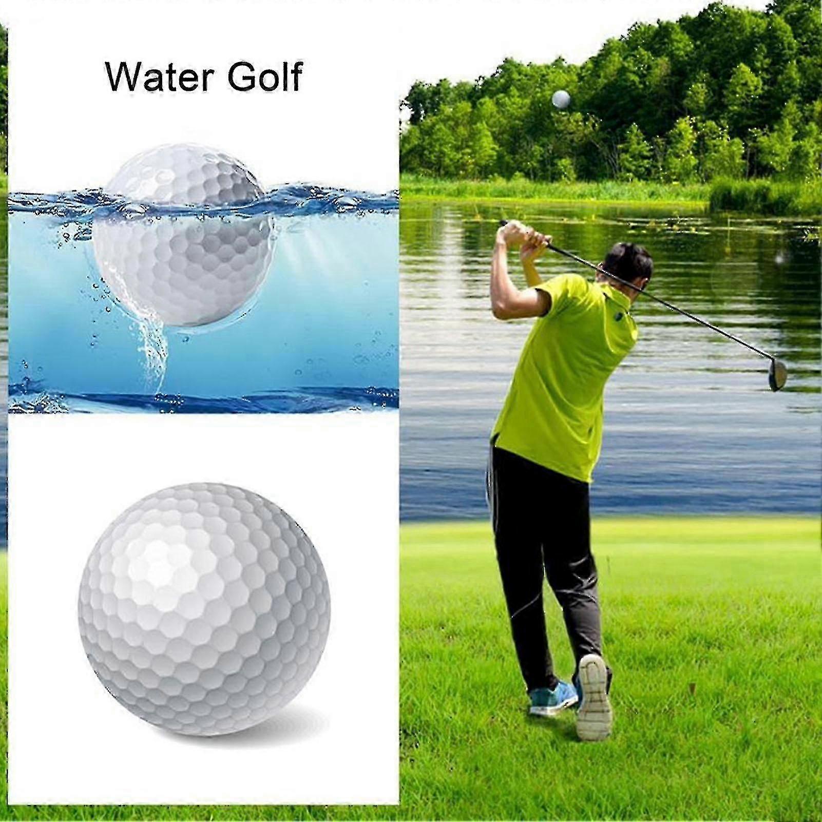 6-pack Floating Golf Ball For Practice Game - Golf Practice Game Ball For Water Court - Pool Training Balls