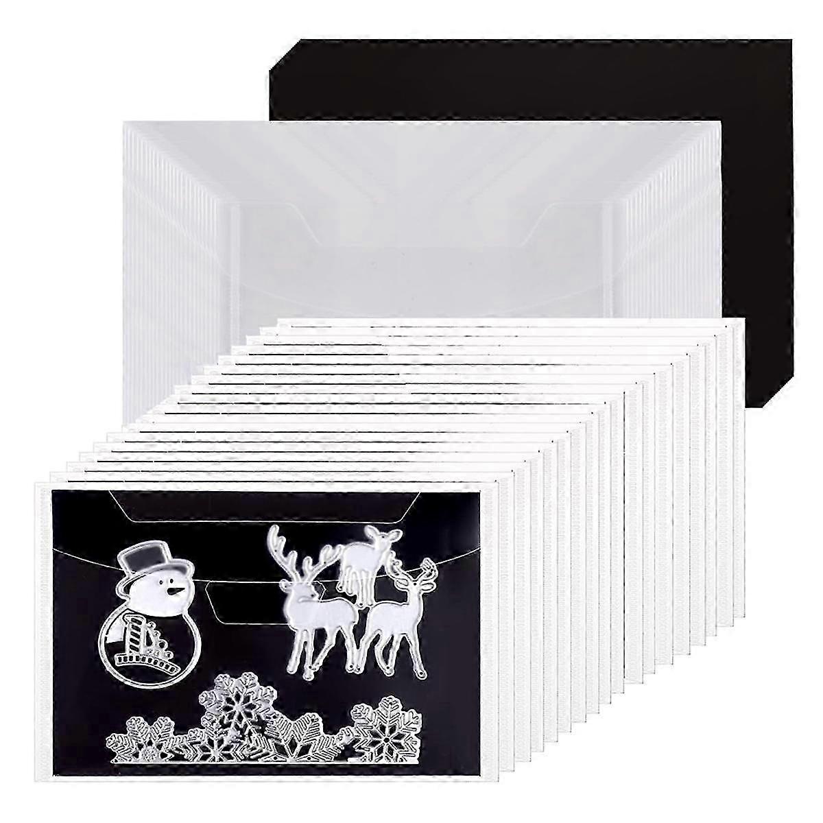 60pcs Magnetic Sheets for Die Storage, Rubber-Backed Craft Cutting Tools Organizer Set