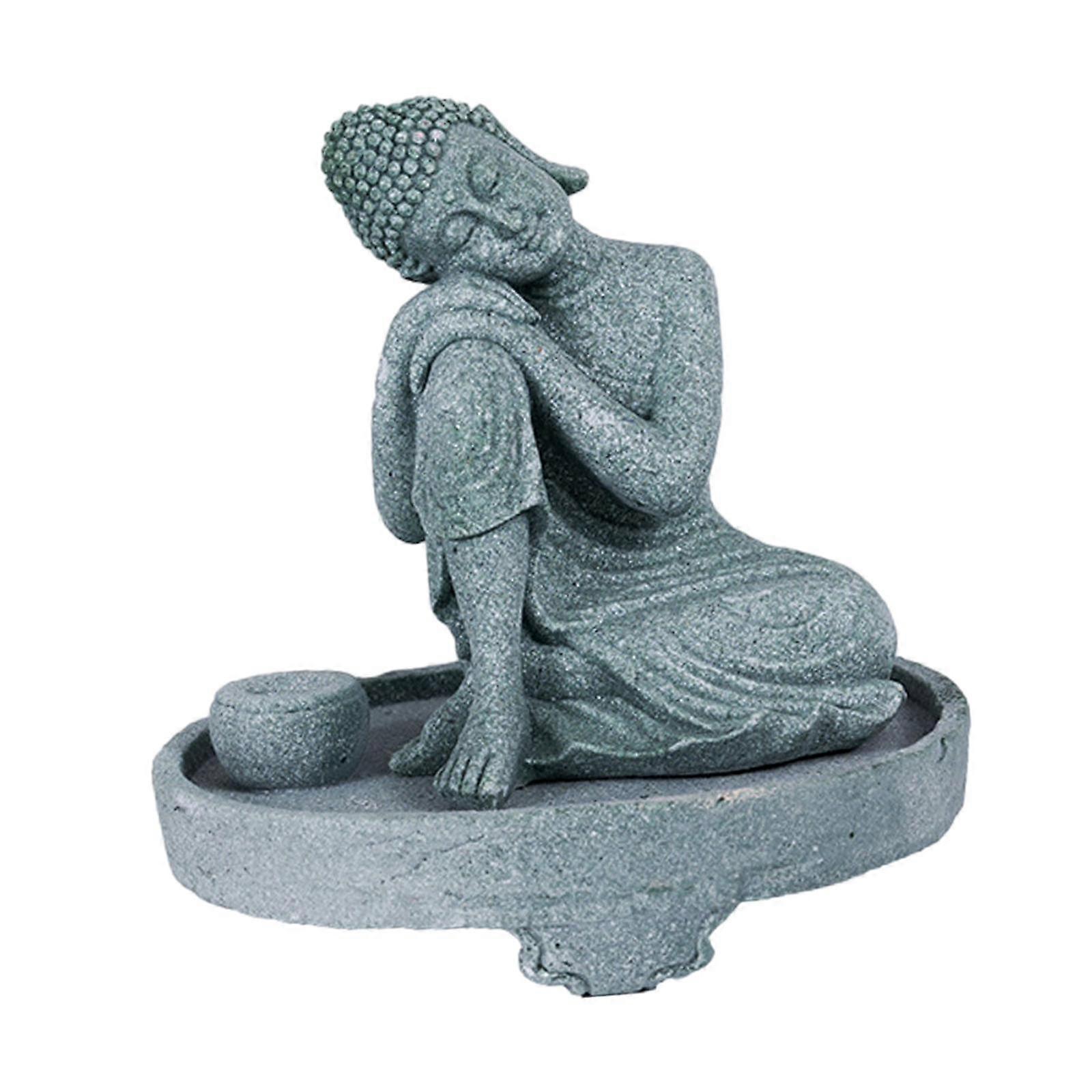 buddha røgelse holder røgelse stativ samlerobjekt zen housewarming gave buddha