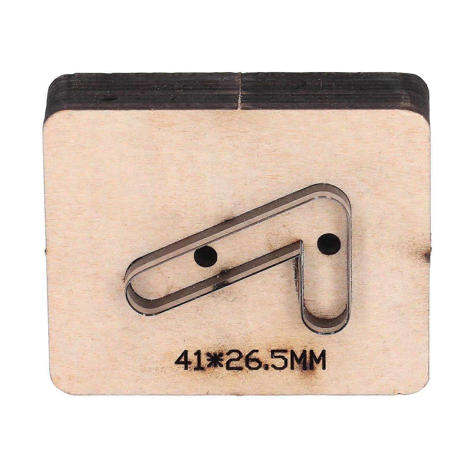 2025 أحدث طراز 41x265mm قطع الجلود يموت الشريط رقم 7 شكل يموت