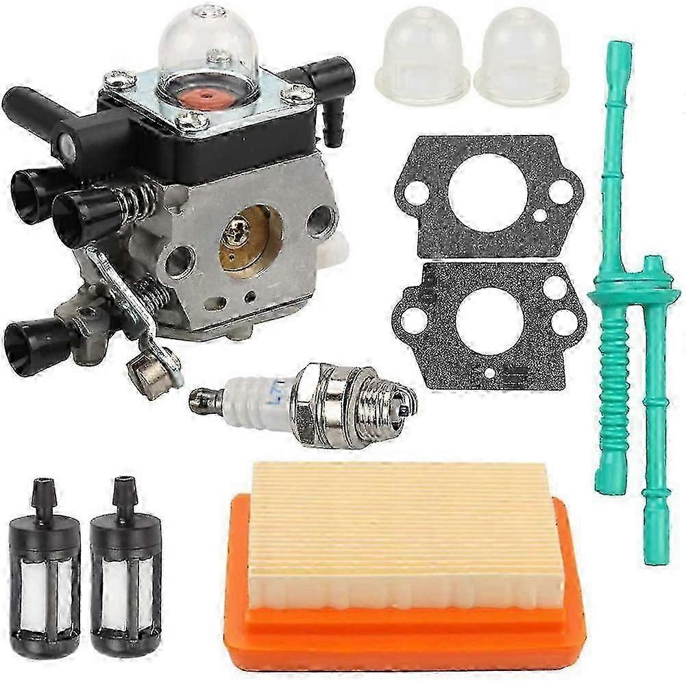 Carburetor Kit for Stihl MM55 MM55C Tiller 4601-120-0600 Replacement Pack Zama C1Q-S202A Carbohydrat NN