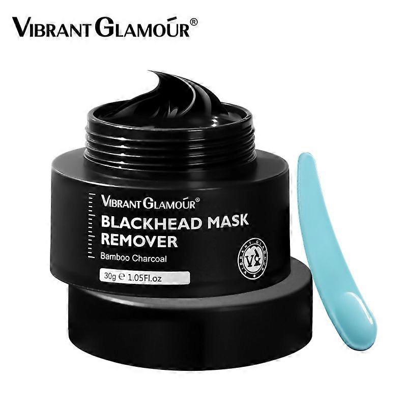 Blackhead Remover Mask, Bamboo Charcoal Blackhead Remover Mask, Deep Cleaning Tear-Off Formula for Pore Minimization & Smooth Skin