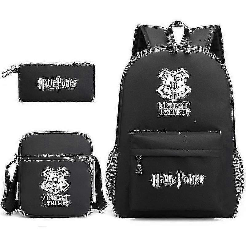 Harry Potter Academy Badge R Backpack Student Bag Backpack Pencil Bag Set Of Three