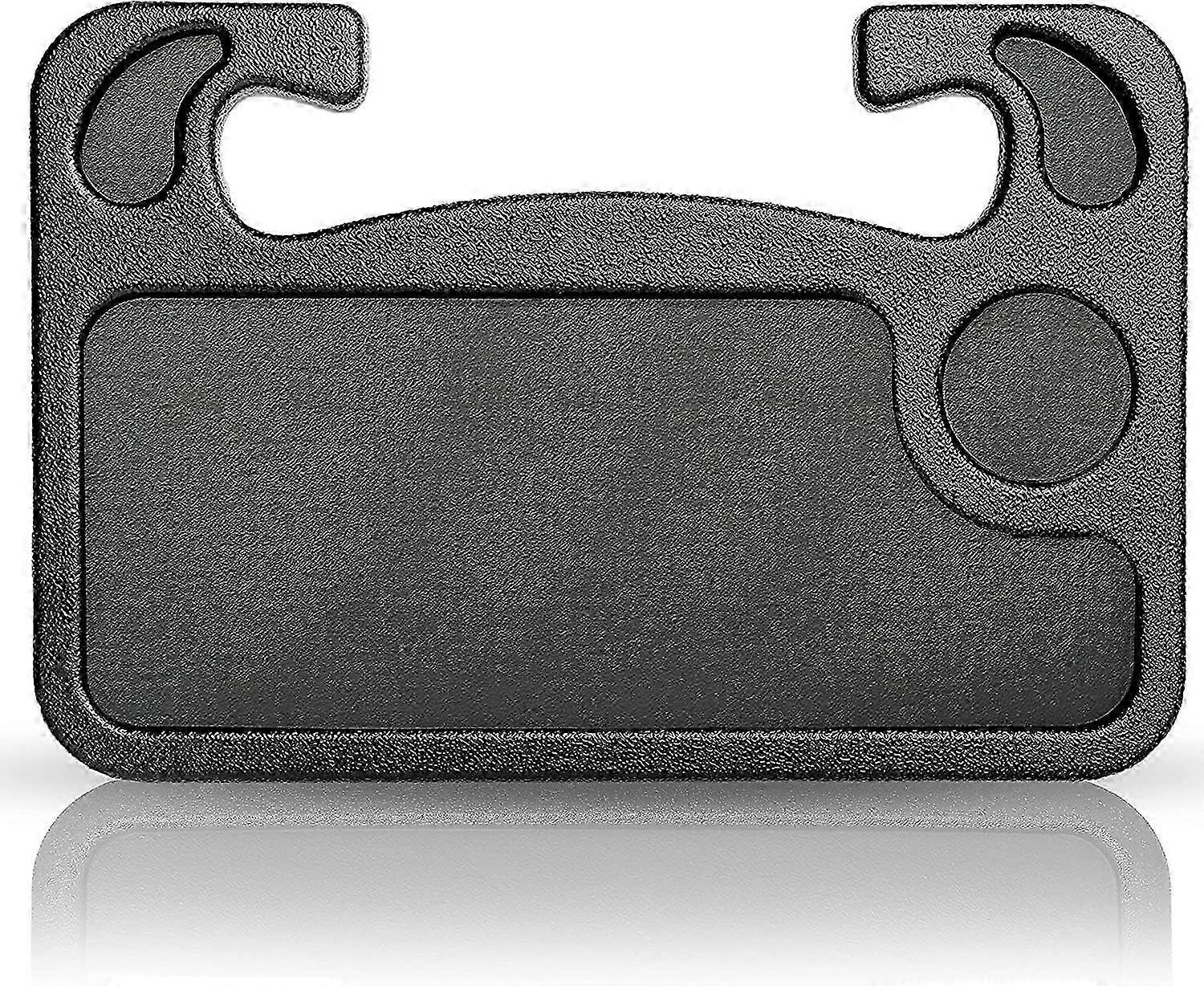 Ratbord til bærbar computer og mad, passer til de fleste biler (sort)