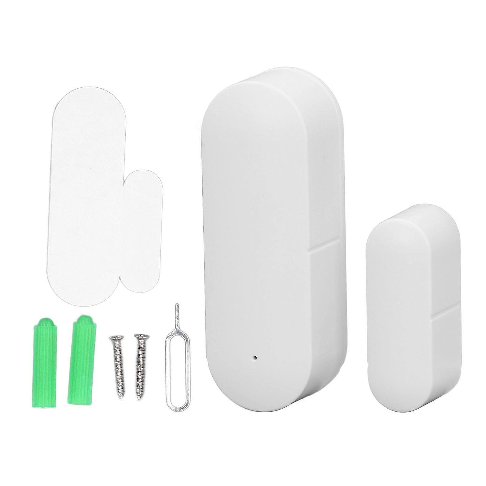 Smart Door Window Sensor Detector Wireless Voice Control Door Open Contact Sensor for Home Business Security