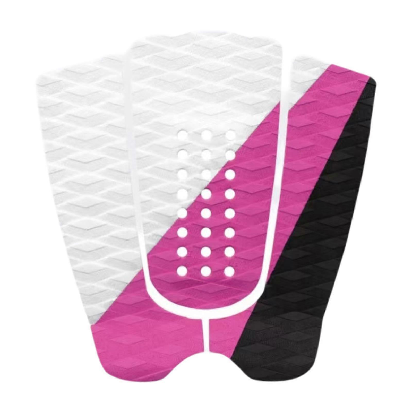 3 parts surfboard traction pads foot deck grip surf pad cushion traction pad for shortboard standup paddleboard