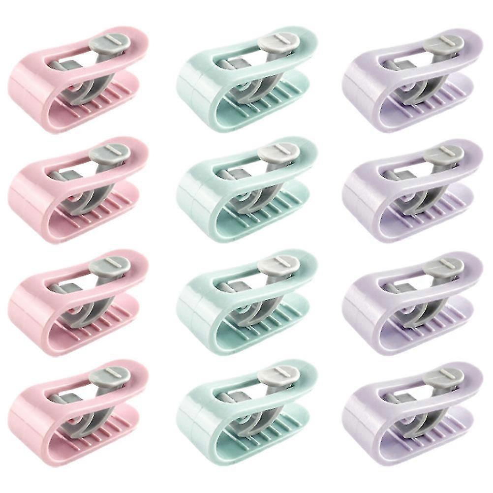 12pcs Sheet Clips Bedsheet Holding Clips Quilt Anti-Movement Clips Quilt Fixing Tools