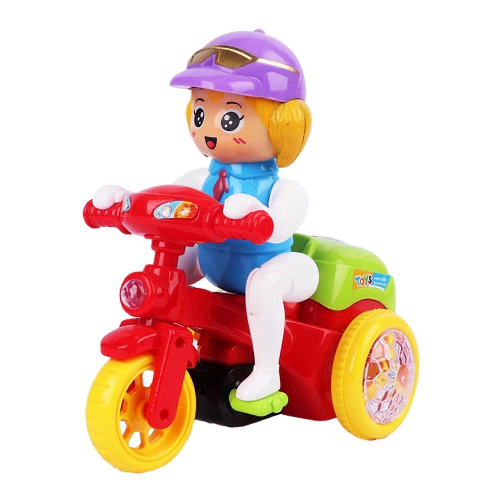 オートバイのおもちゃ発光おもちゃ車ギフト360回転スタントオートバイホビーのおもちゃ