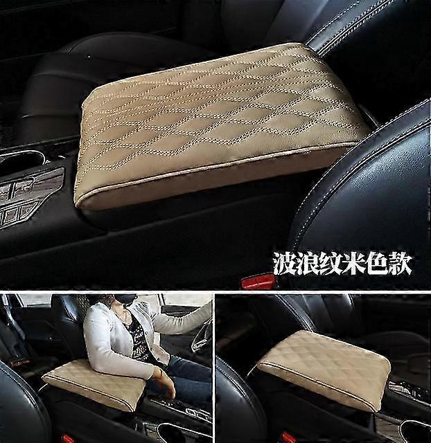 Universal Car Armrest Box Heightening Pad Made of Memory Foam, Suitable for Various Vehicle Models, Central Armrest Box Cushion Enhancer