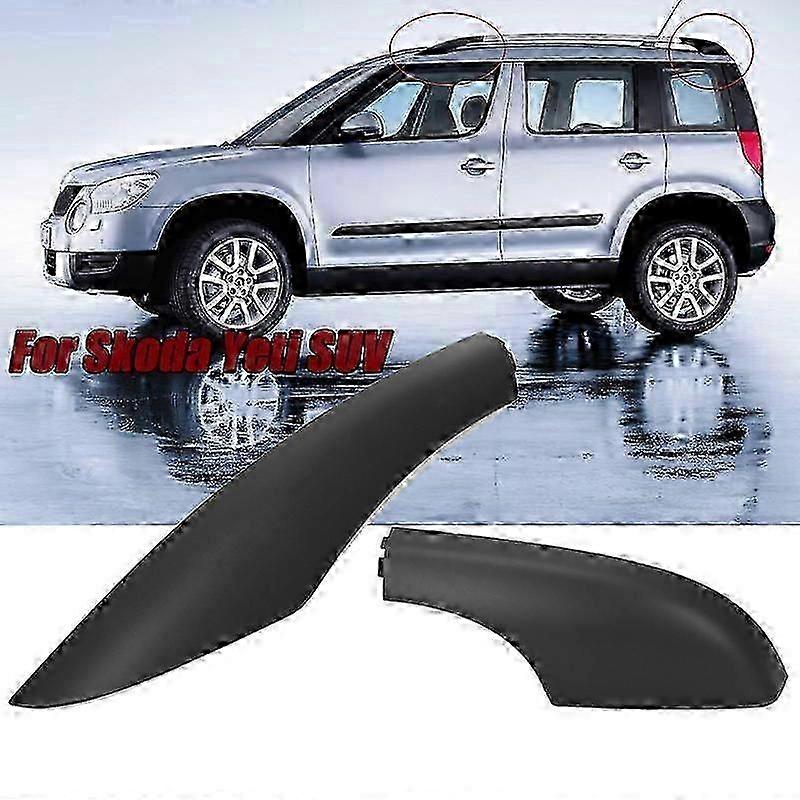 Μαύρο Κάλυμμα Σχάρας Οροφής για Skoda Yeti SUV, Κατάλληλο για Μπάρα Οροφής και Αξεσουάρ Σιδηροδρομικών Αυτοκινήτων