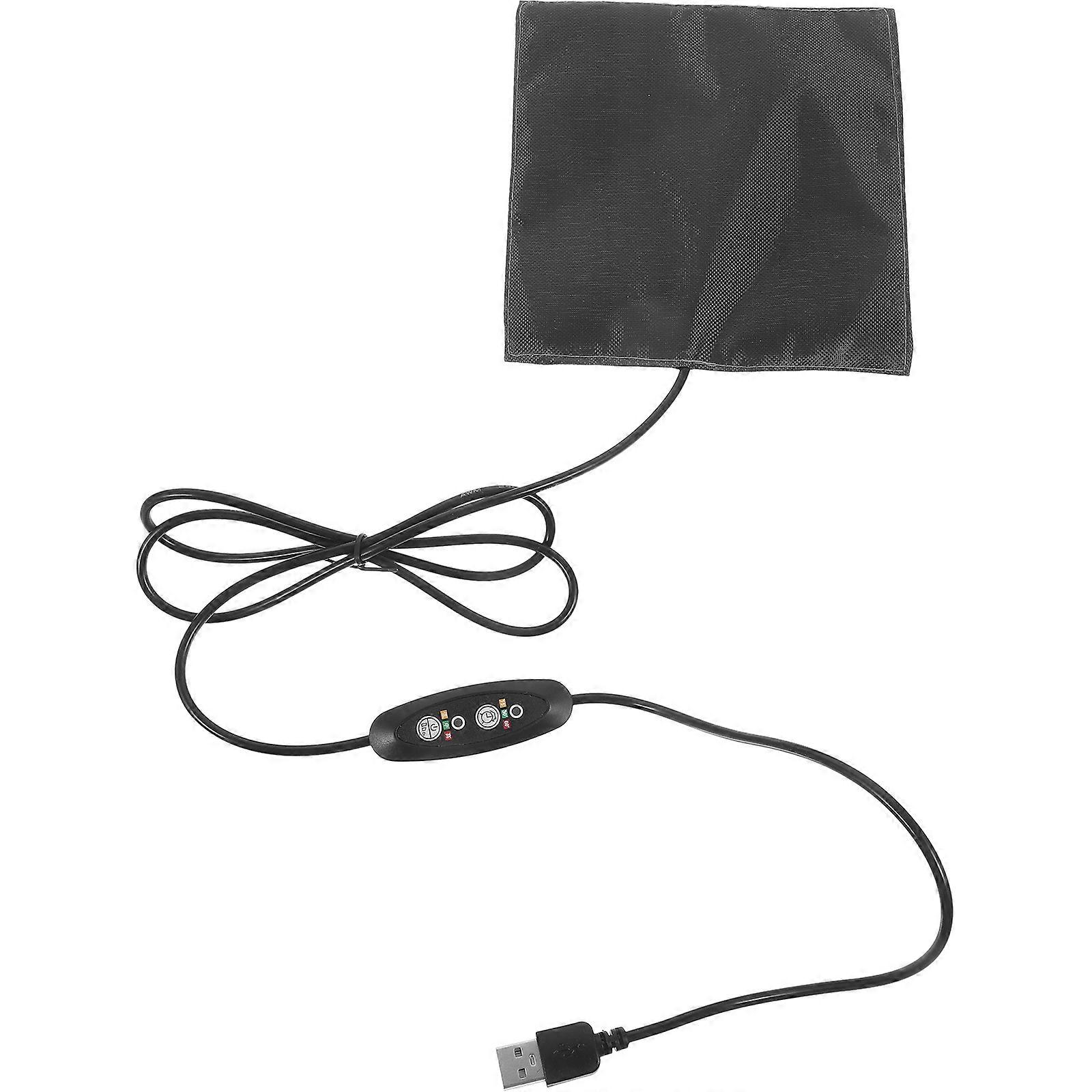 USB Heating Pad for Small Pets   Lightweight Portable Heated Mat for Hamsters, Squirrels, Birds, Parrots, Chinchillas, and Rabbits with Temperature