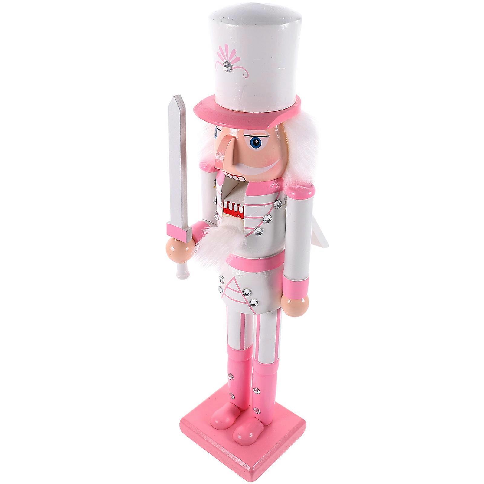 Elegant Nutcracker Ornaments, Beautiful Wood Design for Festive Ambiance